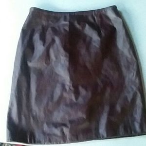 Vintage MaXima leather skirt